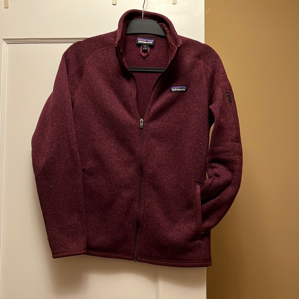 Patagonia zip up sweater fleece